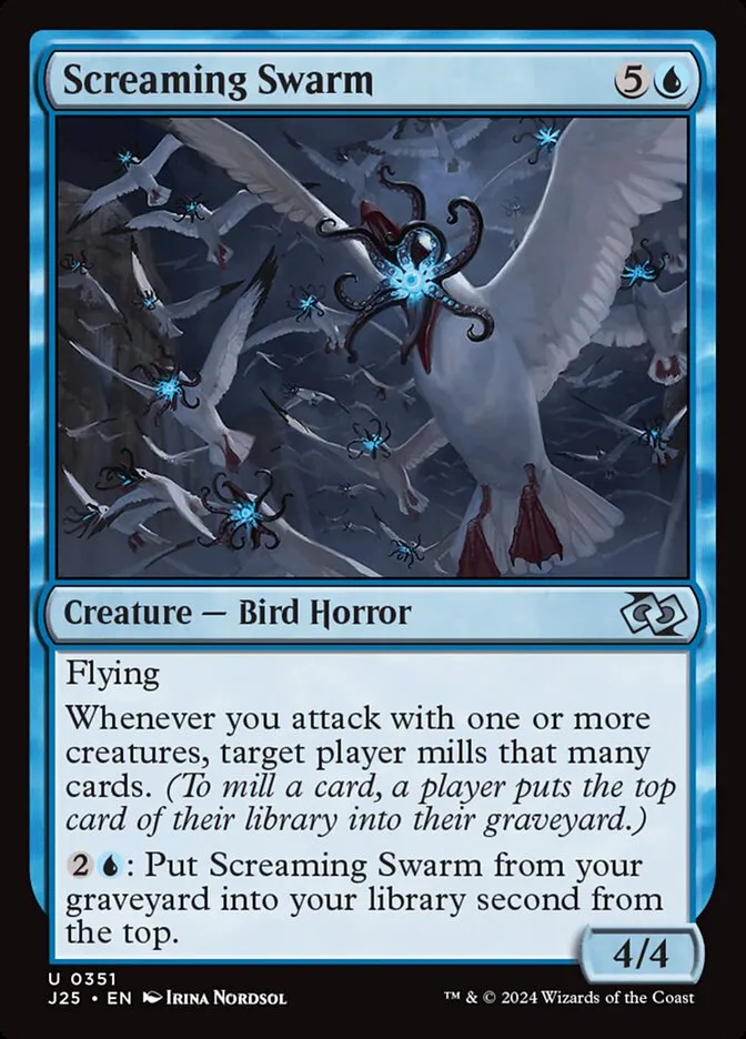 2024 Foundations Jumpstart Screaming Swarm uncommon #351 uncommon card image