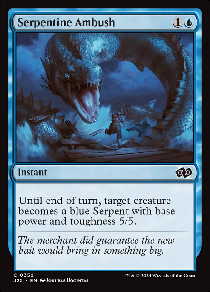 2024 Foundations Jumpstart Serpentine Ambush common #352 common card image