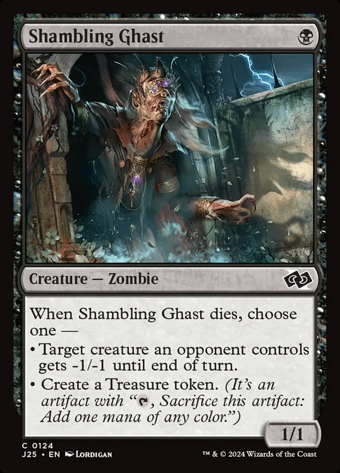 2024 Foundations Jumpstart Shambling Ghast common #124 common card image