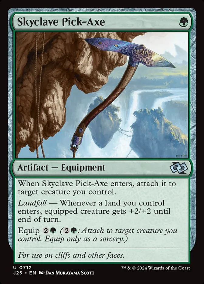2024 Foundations Jumpstart Skyclave Pick-Axe uncommon #712 uncommon card image