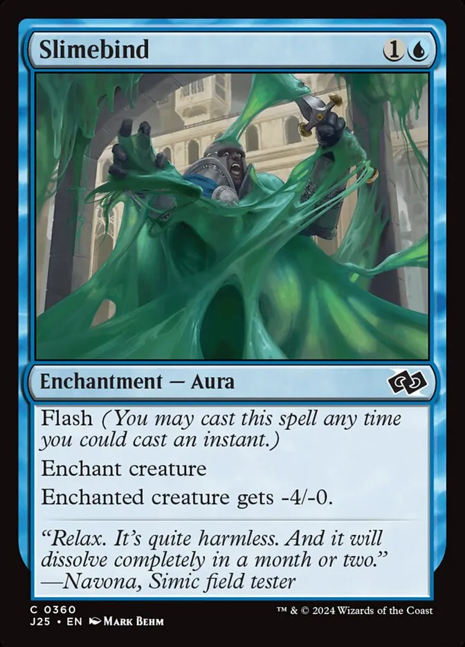 2024 Foundations Jumpstart Slimebind common #360 common card image