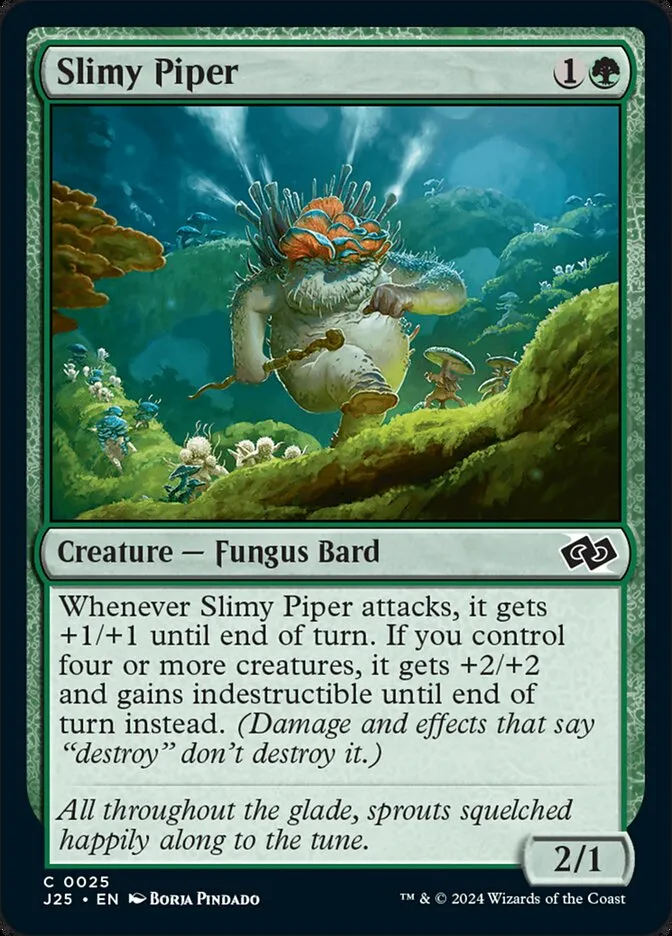 2024 Foundations Jumpstart Slimy Piper #25 common card image