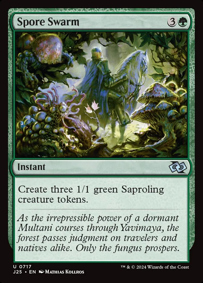 2024 Foundations Jumpstart Spore Swarm uncommon #717 uncommon card image