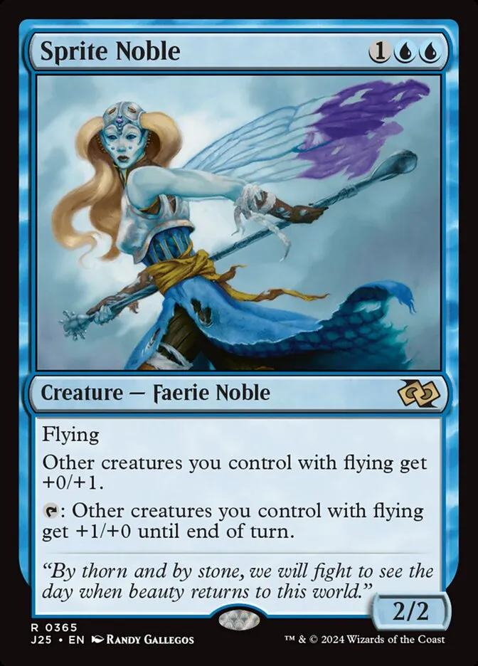 2024 Foundations Jumpstart Sprite Noble rare #365 rare card image