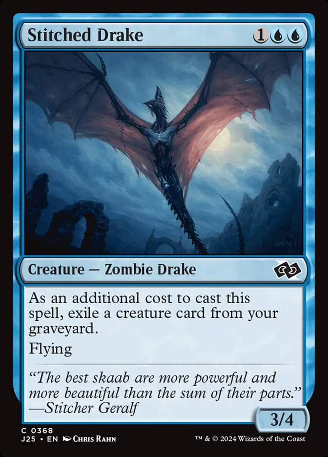 2024 Foundations Jumpstart Stitched Drake common #368 common card image