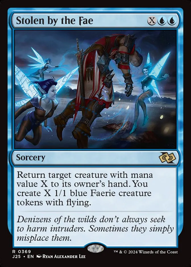 2024 Foundations Jumpstart Stolen by the Fae #369 rare card image