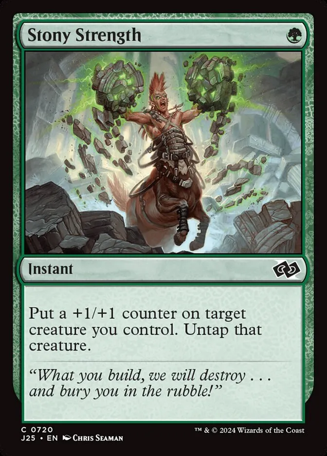 2024 Foundations Jumpstart Stony Strength common #720 common card image