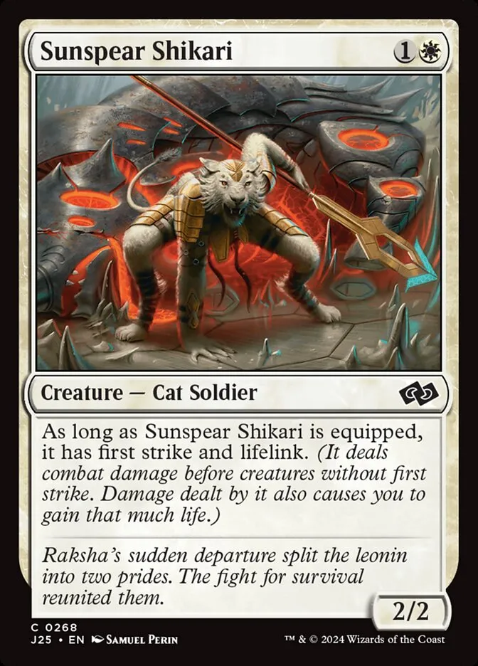2024 Foundations Jumpstart Sunspear Shikari common #268 common card image
