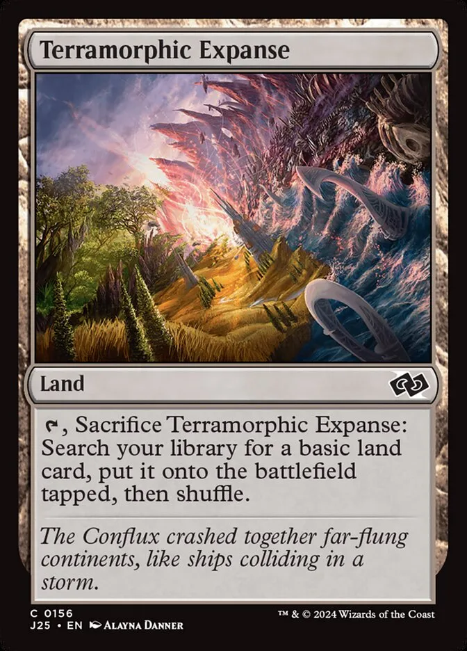 2024 Foundations Jumpstart Terramorphic Expanse common #156 common card image
