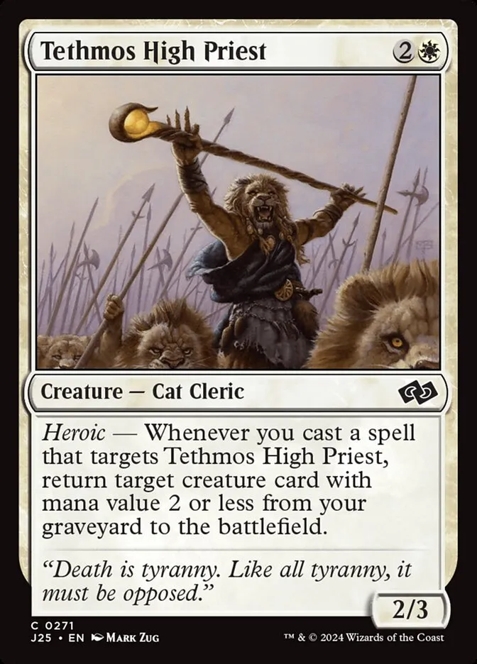2024 Foundations Jumpstart Tethmos High Priest common #271 common card image