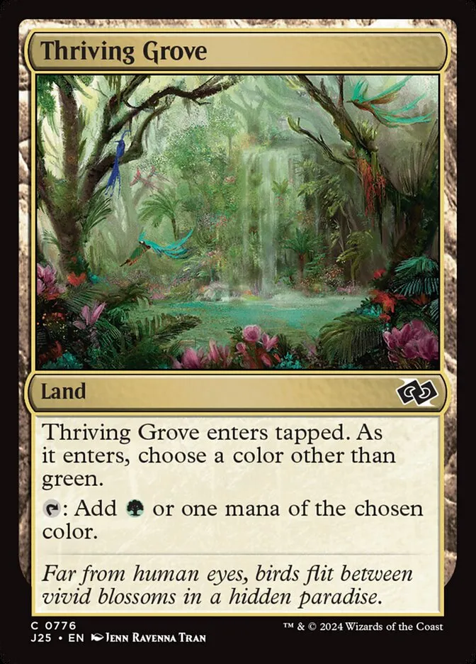 2024 Foundations Jumpstart Thriving Grove common #776 common card image