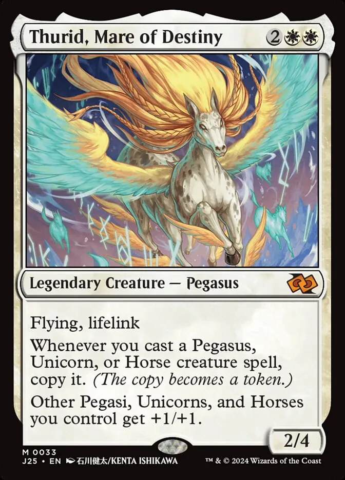 2024 Foundations Jumpstart Thurid, Mare of Destiny [Anime] mythic #33 mythic card image