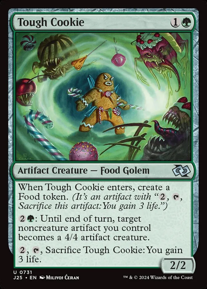 2024 Foundations Jumpstart Tough Cookie uncommon #731 uncommon card image