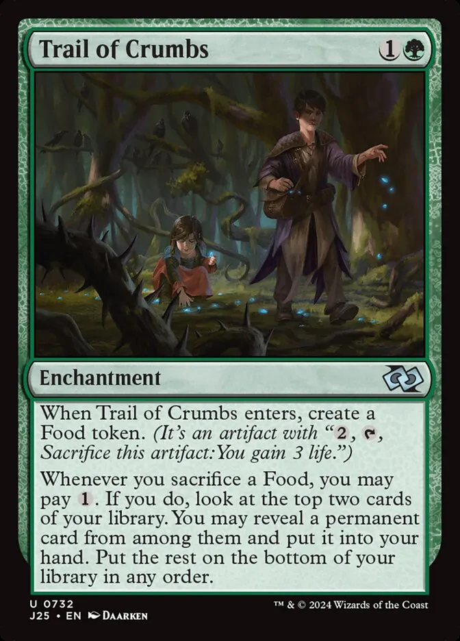 2024 Foundations Jumpstart Trail of Crumbs #732 uncommon card image