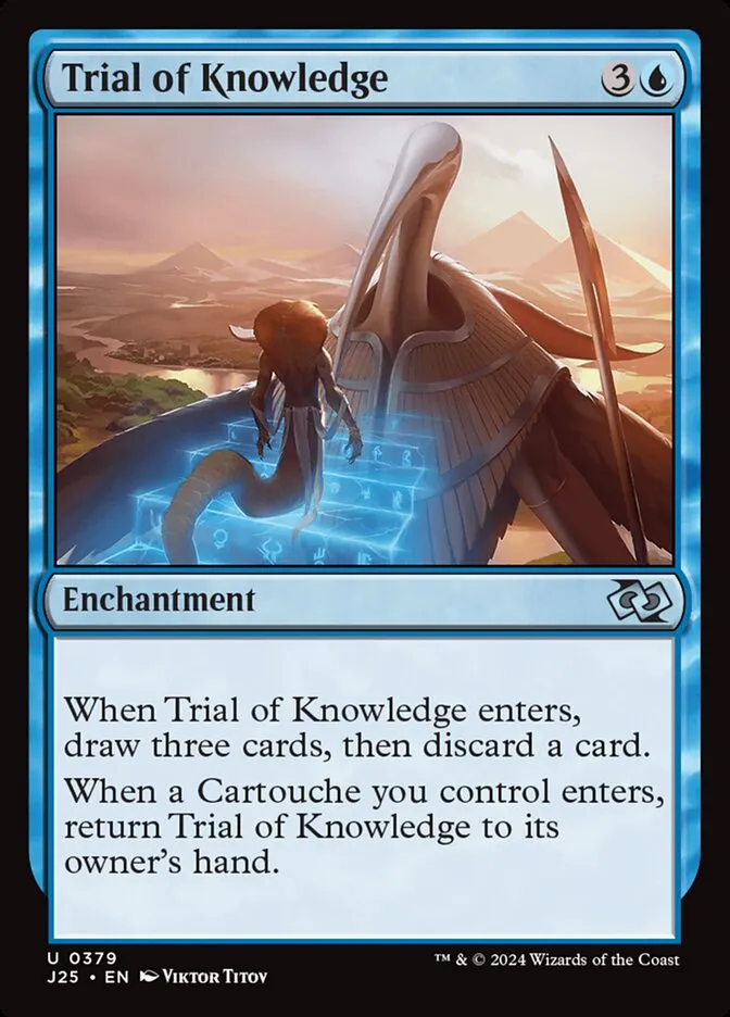 2024 Foundations Jumpstart Trial of Knowledge #379 uncommon card image