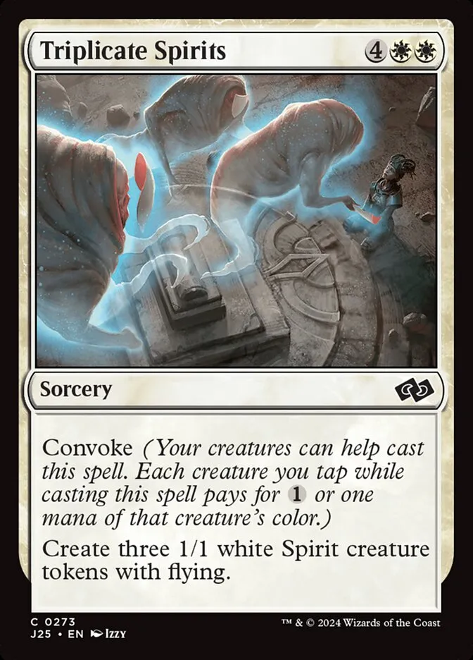 2024 Foundations Jumpstart Triplicate Spirits common #273 common card image