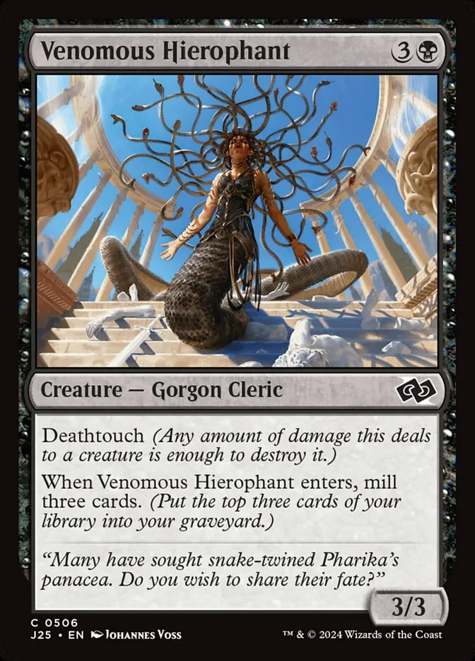 2024 Foundations Jumpstart Venomous Hierophant #506 common card image