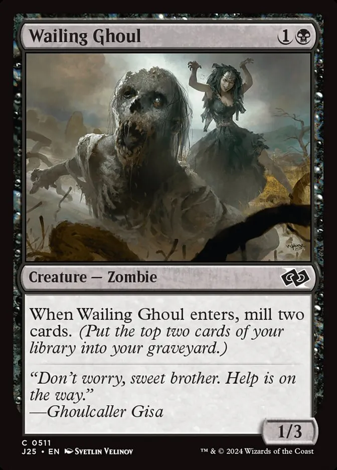 2024 Foundations Jumpstart Wailing Ghoul common #511 common card image