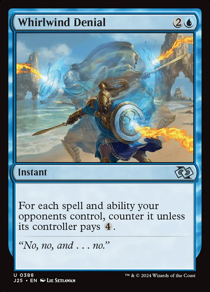 2024 Foundations Jumpstart Whirlwind Denial uncommon #388 uncommon card image