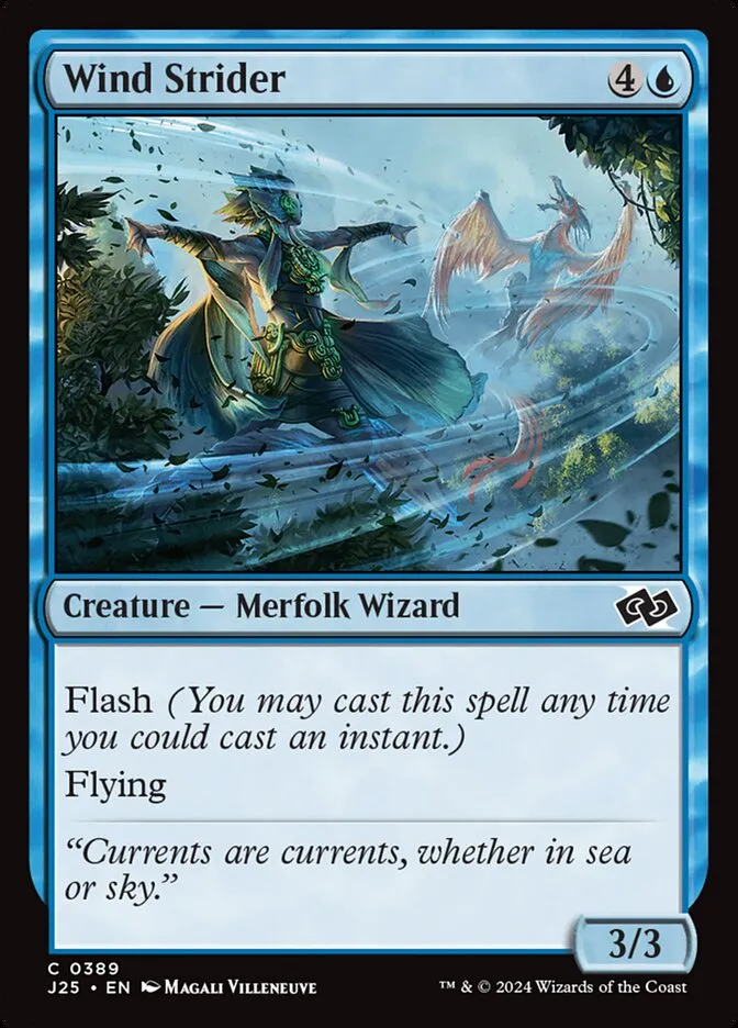 2024 Foundations Jumpstart Wind Strider #389 common card image