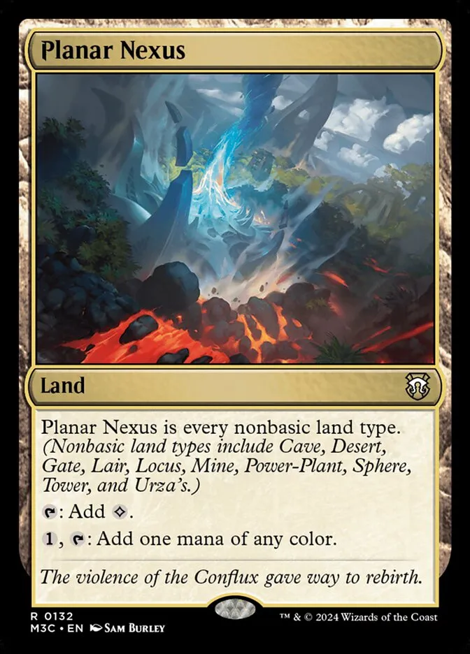 2024 Modern Horizons 3 Commander Planar Nexus #132 rare card image