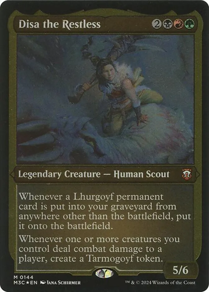 2024 Modern Horizons 3 Commander Disa the Restless mythic #144 mythic card image