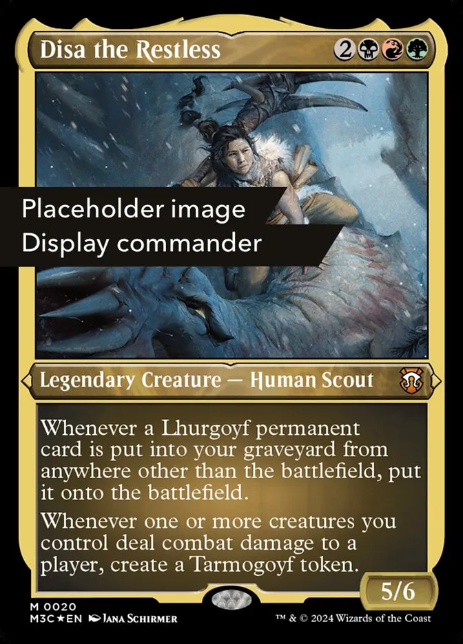 2024 Modern Horizons 3 Commander Disa the Restless mythic #148 mythic card image