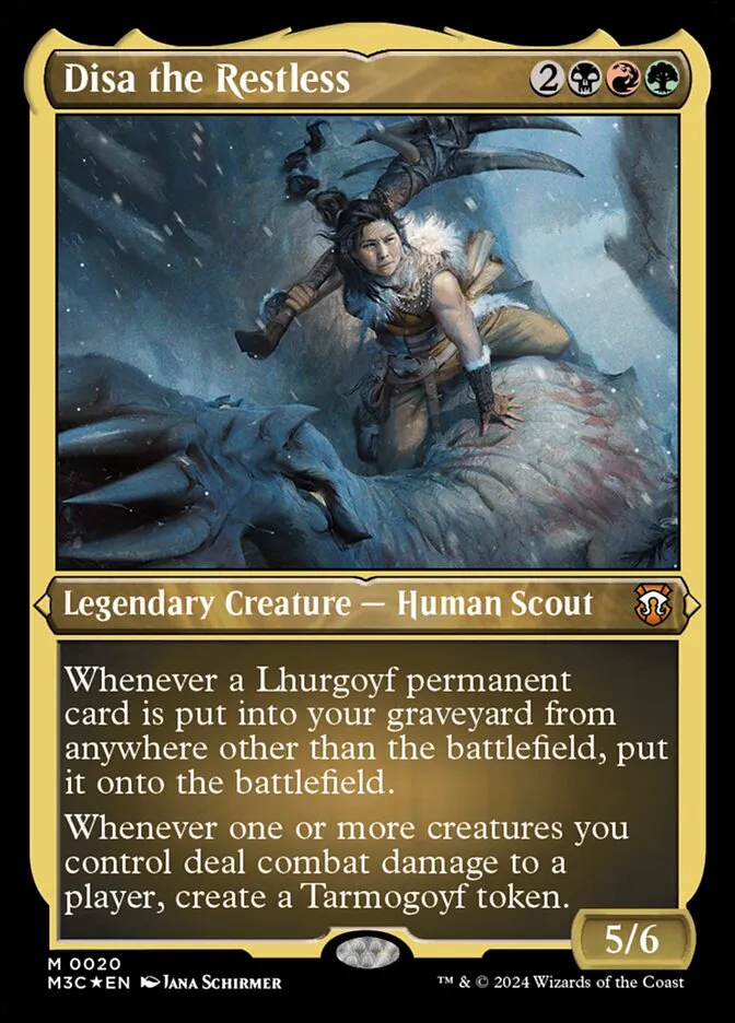 2024 Modern Horizons 3 Commander Disa the Restless mythic #20 mythic card image