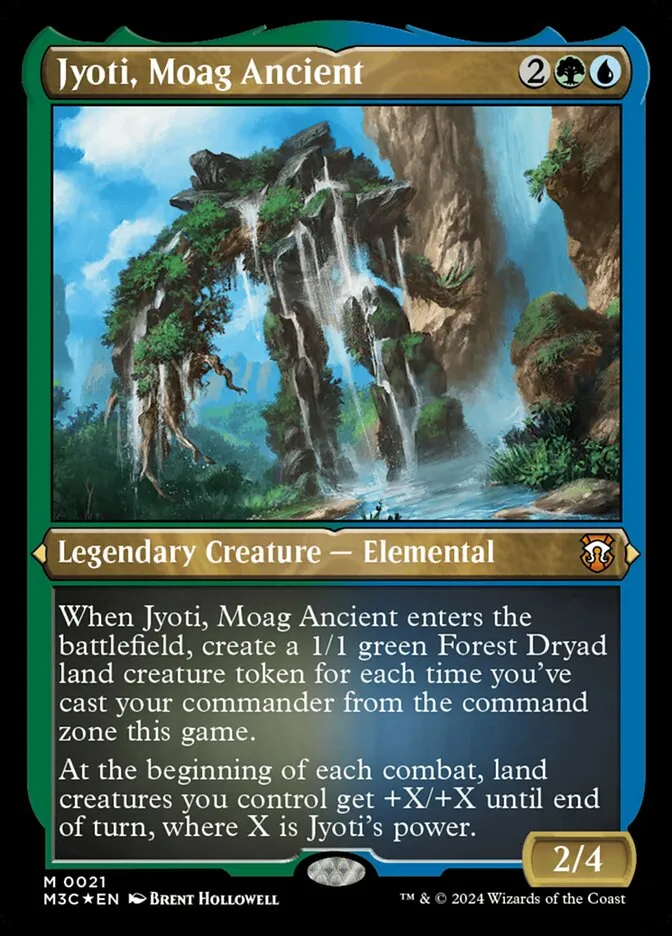 2024 Modern Horizons 3 Commander Jyoti, Moag Ancient mythic #21 mythic card image