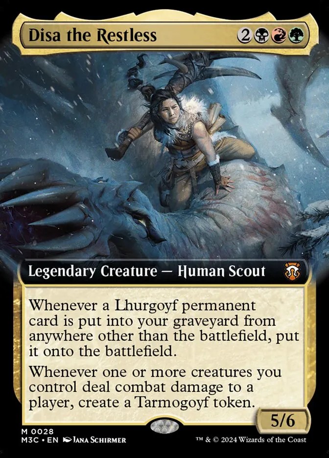 2024 Modern Horizons 3 Commander Disa the Restless mythic #28 mythic card image