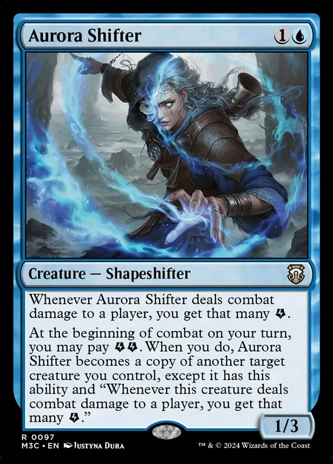 2024 Modern Horizons 3 Commander Aurora Shifter rare #97 rare card image