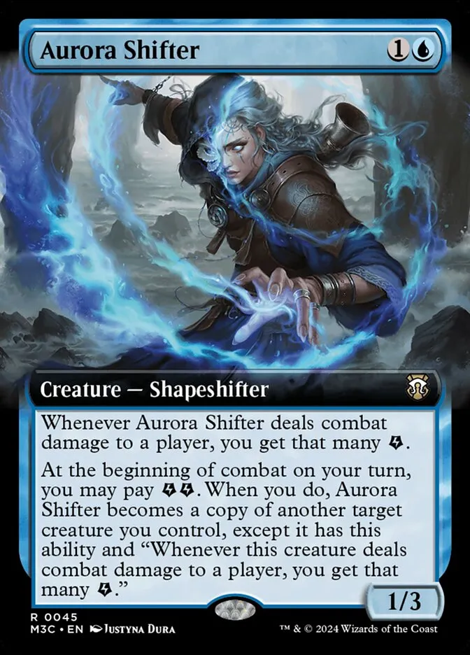 2024 Modern Horizons 3 Commander Aurora Shifter rare #45 rare card image