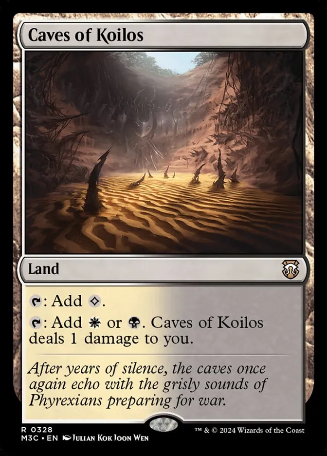 2024 Modern Horizons 3 Commander Caves of Koilos #328 rare card image