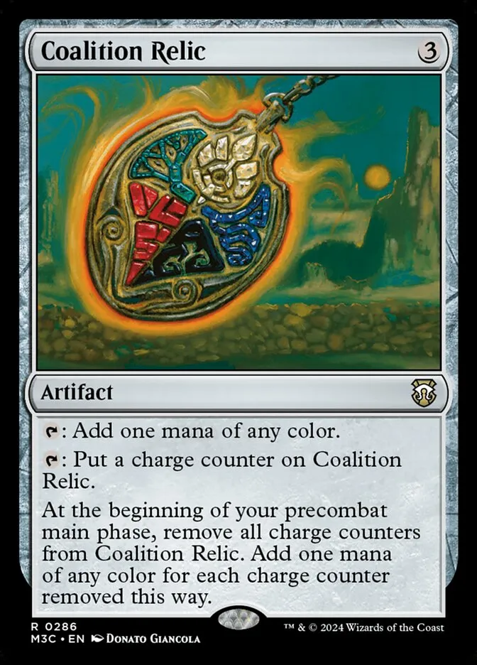 2024 Modern Horizons 3 Commander Coalition Relic #286 rare card image
