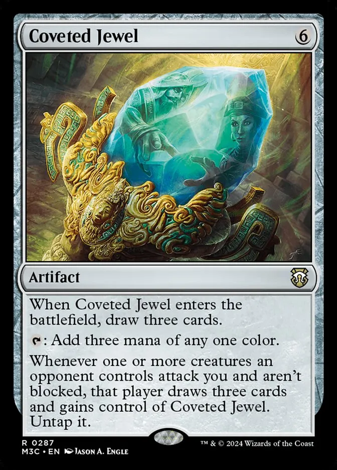 2024 Modern Horizons 3 Commander Coveted Jewel #287 rare card image
