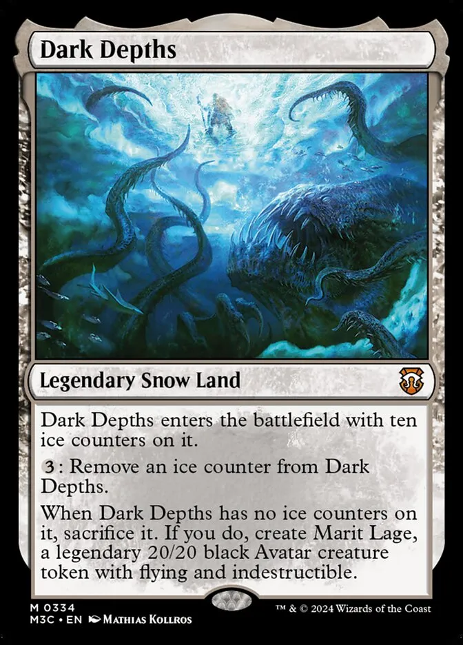 2024 Modern Horizons 3 Commander Dark Depths #334 mythic card image