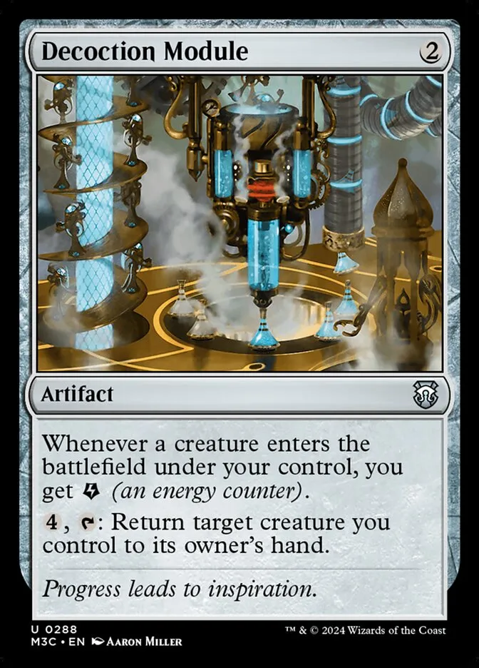 2024 Modern Horizons 3 Commander Decoction Module [Foil] uncommon #288 uncommon card image