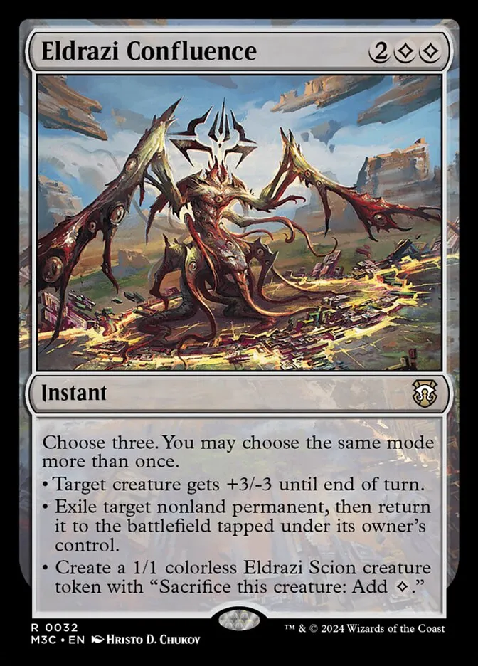 2024 Modern Horizons 3 Commander Eldrazi Confluence rare #32 rare card image