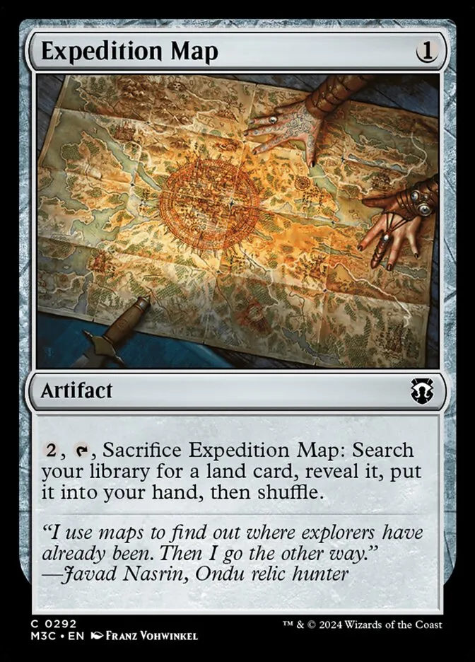2024 Modern Horizons 3 Commander Expedition Map common #292 common card image