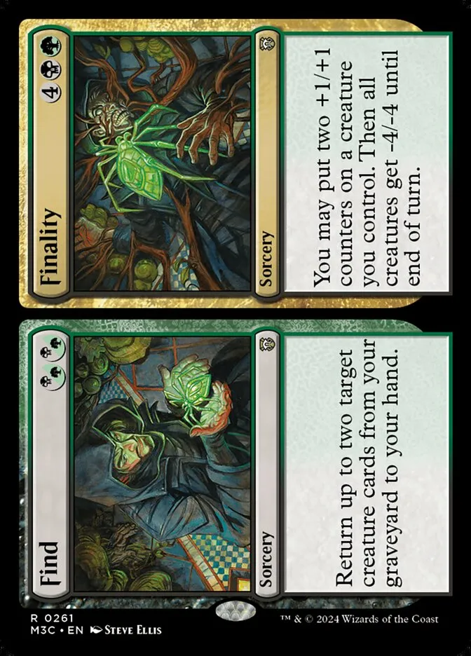 2024 Modern Horizons 3 Commander Find // Finality #261 rare card image