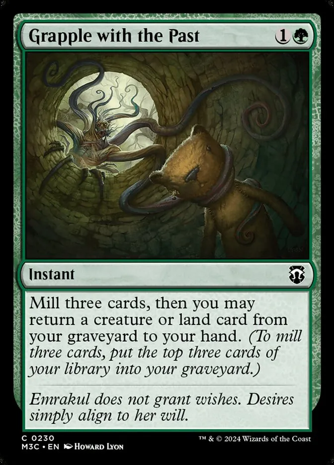 2024 Modern Horizons 3 Commander Grapple with the Past #230 common card image