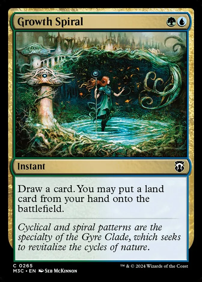 2024 Modern Horizons 3 Commander Growth Spiral #265 common card image