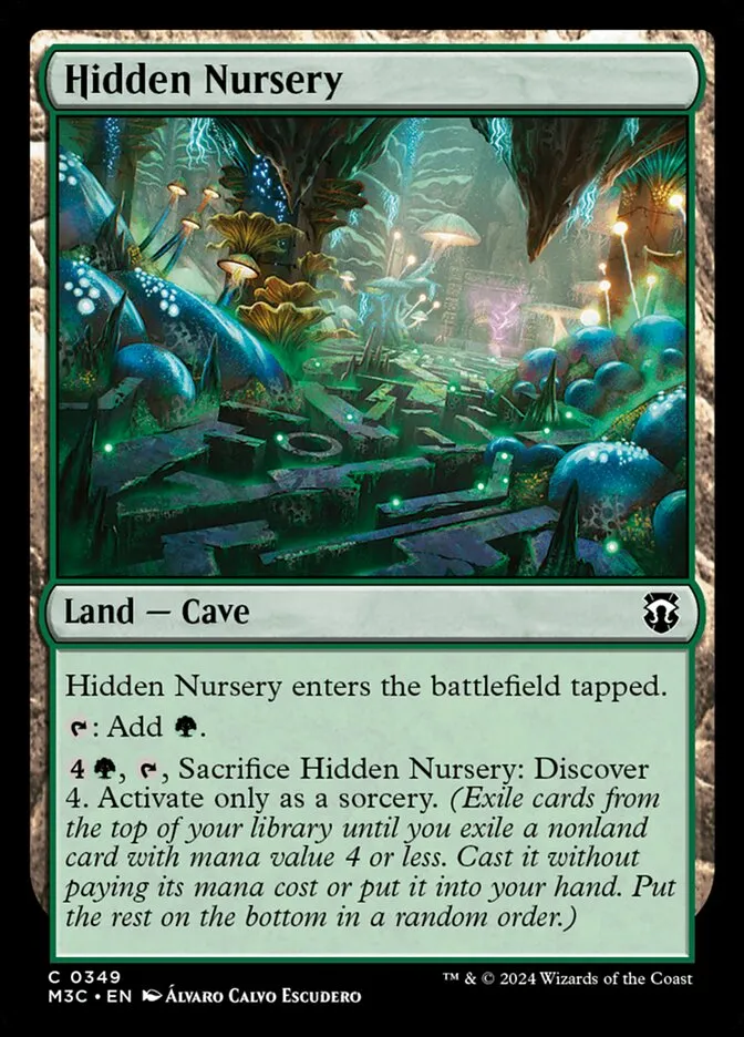 2024 Modern Horizons 3 Commander Hidden Nursery #349 common card image