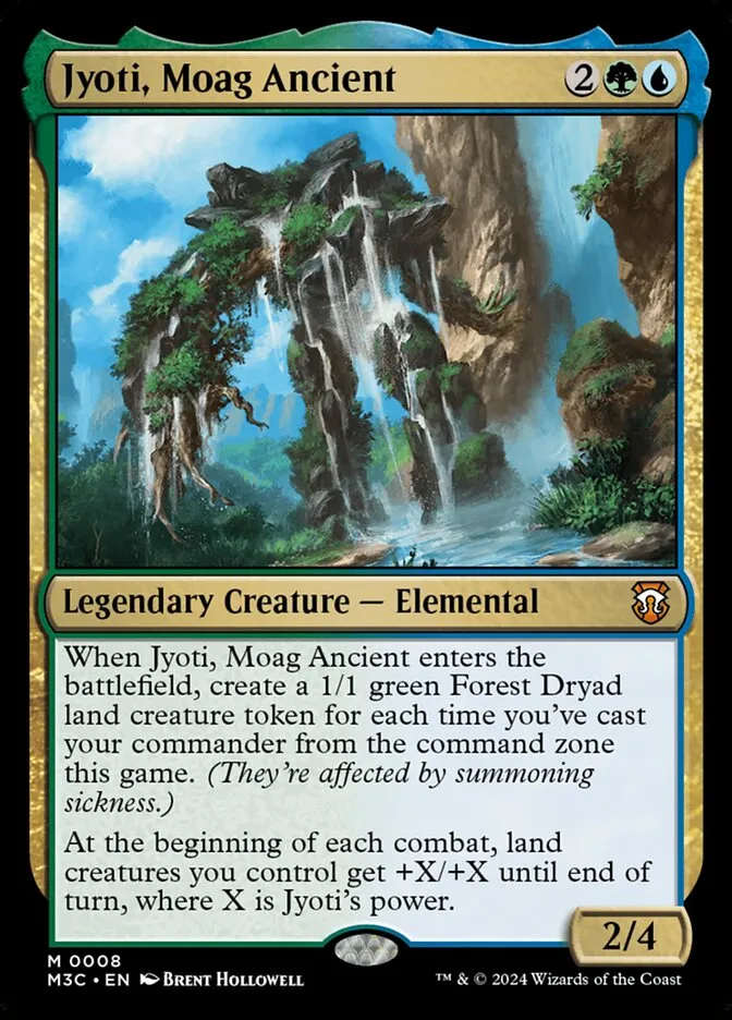 2024 Modern Horizons 3 Commander Jyoti, Moag Ancient mythic #8 mythic card image
