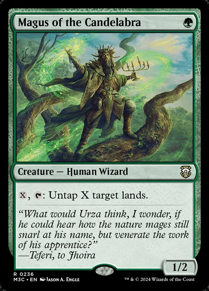 2024 Modern Horizons 3 Commander Magus of the Candelabra #236 rare card image