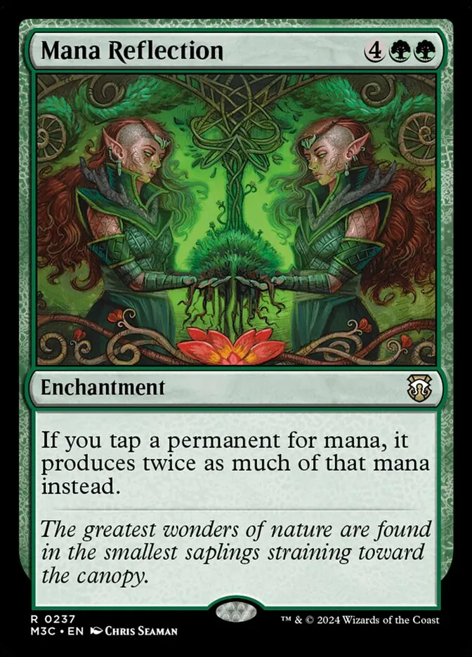 2024 Modern Horizons 3 Commander Mana Reflection rare #237 rare card image