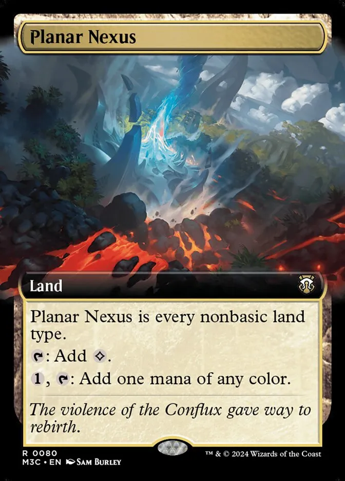 2024 Modern Horizons 3 Commander Planar Nexus rare #80 rare card image