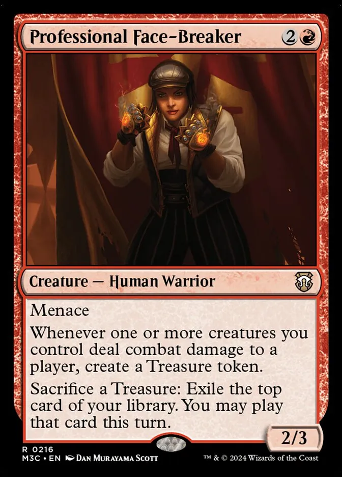 2024 Modern Horizons 3 Commander Professional Face-Breaker #216 rare card image