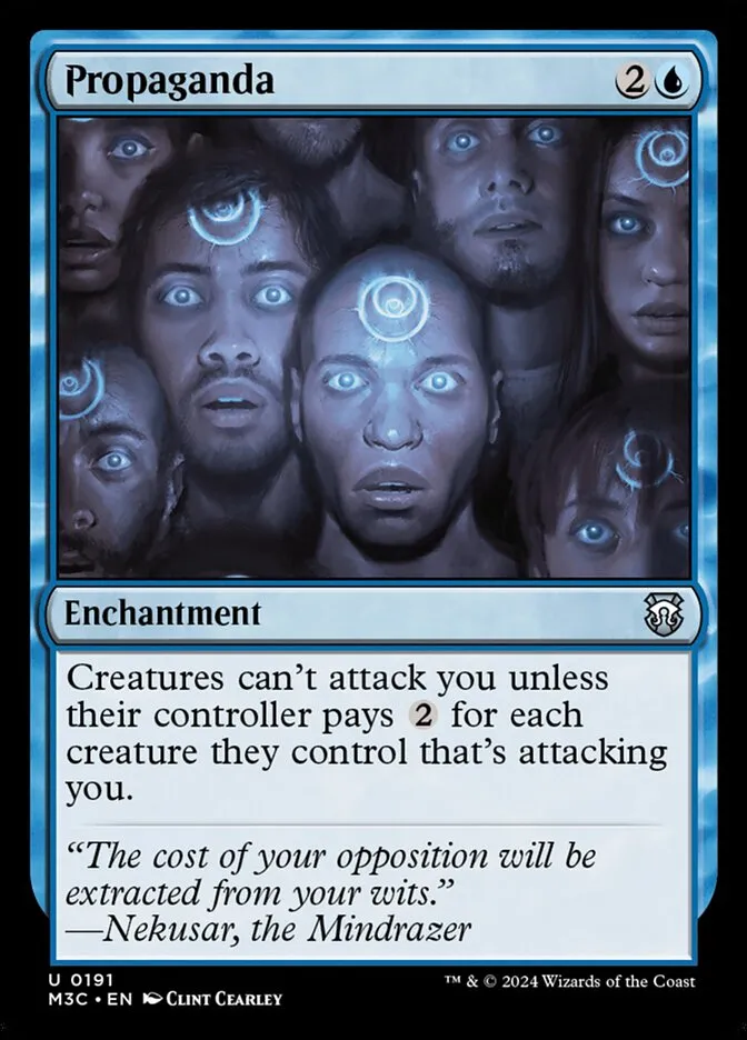 2024 Modern Horizons 3 Commander Propaganda uncommon #191 uncommon card image