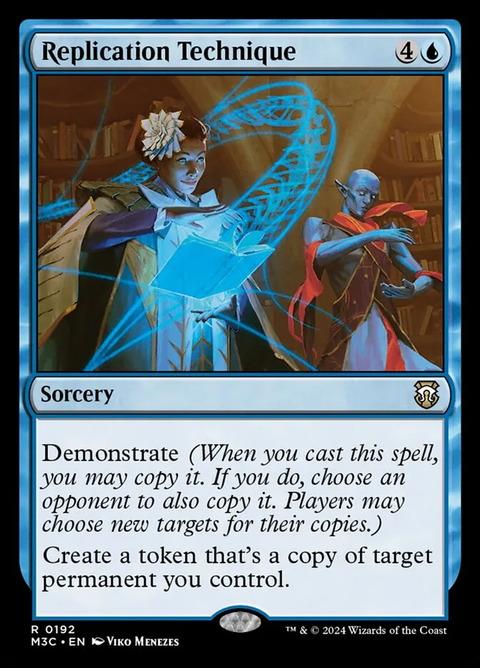 2024 Modern Horizons 3 Commander Replication Technique rare #192 rare card image